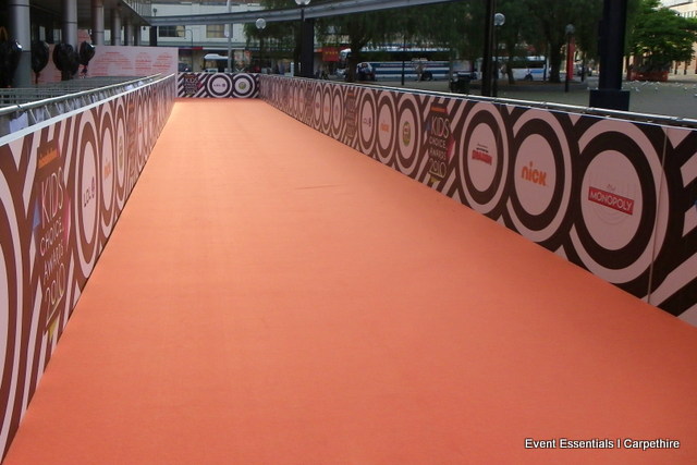 Orange Carpet Entrance