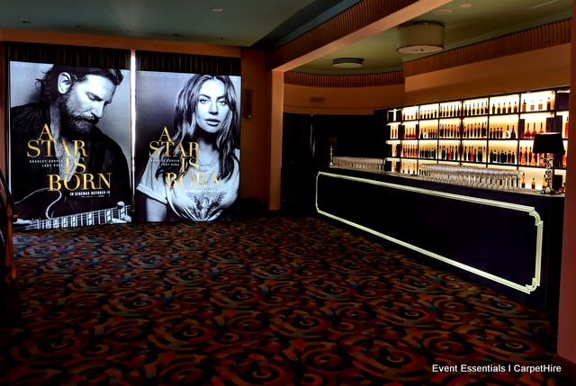 Tell me something girl, is that a bar or a fabric media wall backdrop?