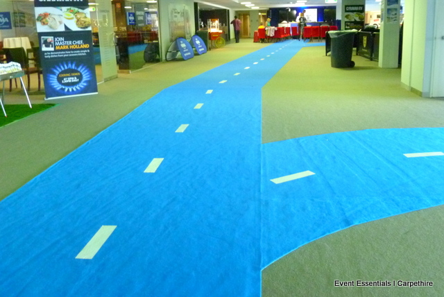 Blue Roadway Carpet, Sydney