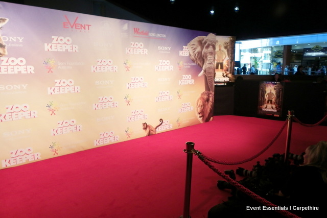 Media Wall, Red Carpet Entrance and Crowd Control