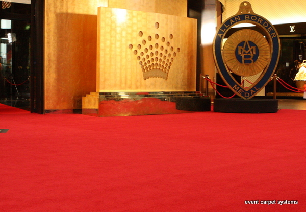 Red Carpet Entrance for Awards Ceremony, Crown
